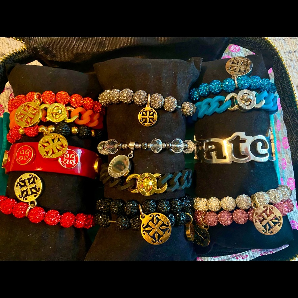 Rustic Cuff lot with case (15 cuffs)